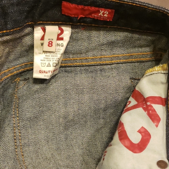 X2 QUALITY DENIM JEANS CAPRIS - Picture 4 of 8